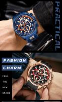 Reloj deportivo de moda para hombre, resistente al agua, de cuarzo, con esfera grande y luminosa. - details 9