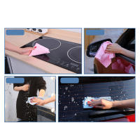 Toalla de cocina de 5 piezas, trapos de limpieza antigrasa, absorbentes, escamas de pescado, paño de limpieza de platos y ventanas de vidrio - details 9