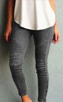 Pantalones elásticos ajustados informales a la moda para mujer - details 12