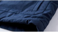 Chaqueta de Invierno Desmontable de Comodidad al Aire Libre Abrigo de Vellón Grueso con Protección contra el Viento Moda Casual para Hombres - details 16