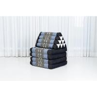 Cómodo Colchón De Suelo con Cojín De Lectura, Futón Japonés, Cama Plegable O Esterilla De Masaje Tailandés, 170 x 53 cm, Azul Claro - details 189