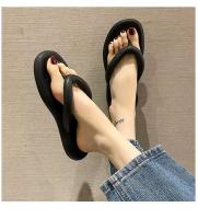 Chanclas planas Inspopulareva ultraligeras de verano para mujer, zapatos de playa dulces en colores caramelo, prendas de vestir enrolladas para niñas - details 6