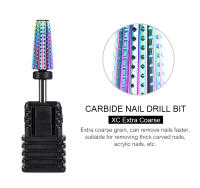 Broca de Uñas KADS con Carburo Trapered Herramienta de Remoción de Esmalte de Gel Acylico para Manicura Cortadora de Miling 3/32" - details 7