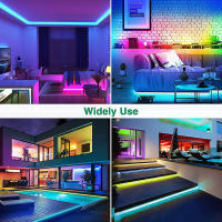 GAHADA Tira LED Impermeable Decoración al Aire Libre RGB/Blanco Cálido/Blanco Cómodo - details 1