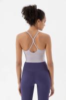 Sujetador deportivo de nailon S-XL para mujer, Bralette, ropa interior transpirable, Leggings deportivos, Top Sexy, 10 colores - details 19
