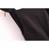 - Otoño nuevo vestido de fiesta corto elegante de moda femenina informal sin mangas con lazo para mujer - details 6