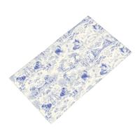 Toile De Jouy Toalla Algodón Francés Azul Marino Baño Ducha Deportes Yoga Toallas - details 33