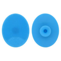 Gel de silicona belleza facial cepillo de lavado para bebés y niños cepillo de limpieza facial oval cepillo de baño para bebés - details 7