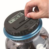 Caja De Ahorro Electrónica Con Contador De Monedas LCD Para USD Y EURO Caja De Almacenamiento De Monedas Regalo Creativo - details 5