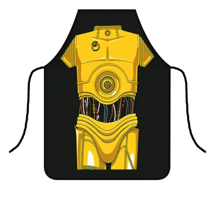 Delantal de Cocina Divertido A Prueba de Manchas, Diseño Creativo para BBQ y Fiestas de Cocina - 1