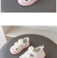 Zapatos de bebé, sandalias de punta para niñas nuevas de verano, zapatos funcionales, niños versátiles, suelas suaves, dedos antipatada para niños pequeños - details 8