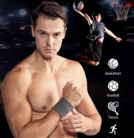 Pulseras Deportivas de Toalla Par de Guarda de Sudor para Tenis, Baloncesto, Voleibol, Padel, Fiess - details 3