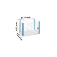 Iris Ohyama, Corral para cachorros / Recinto interior Techo desmontable Puerta corredera con cerradura para perros - Pet CircleCLS-1130, Blanco - details 8