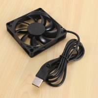 Ventilador USB de 80mm y 5V, dispositivo de refrigeración de CC sin escobillas 8015, para PC, ordenador, enrutador, 2 piezas - details 4