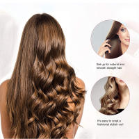 2-IN-1 Electric USB Hair Straightener Curler Fashion Colored Diamond Design Wireless Travel Hair Straightening Styler Brush - details 7