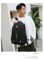 Mochila impermeable para hombre, bolsa de trabajo para ordenador portátil de 15,6 pulgadas, mochila de negocios para colegio uni - details 14