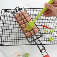 Cesta de Parrilla de Acero Inoxidable Ideal para Hot Dogs, Verduras, Carne, Camarones - details 3