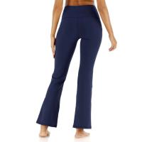 Pantalones de Camping de Moda Cintura Alta Elástica con Bolsillo Ropa Ajustada para Yoga y Gimnasio - details 4