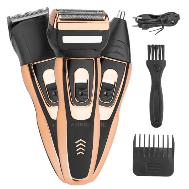 Maquinilla de Afeitar 3 en 1 Ideal para el Hogar, Uso Personal y Belleza - 1