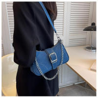 Bolso de Hombro Denim de Alta Calidad Bolso Messenger Retro para Mujeres - details 22