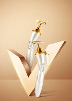 Masajeador facial Escultor facial Instrumento de belleza Palo de belleza recargable Vibración Masajeador facial para ojos - details 2