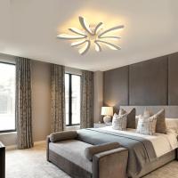 Plafón LED Regulable Control Remoto 48W 5400LM 3000K-6500K Día 70cm Ideal para Sala de Estar, Dormitorio, Comedor, Baño, Pasillo Blanco - details 36