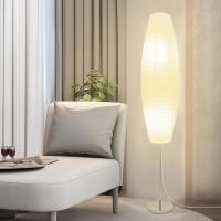 Lámpara de Pie Lianheng Estilo Japonés con Pantalla de Papel de Arroz Lámpara de Oficina y Dormitorio Pack de 2 Marrón - details 9