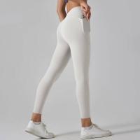 Leggings de gimnasio para mujer con bolsillos Pantalones de yoga Cintura alta Control de barriga Entrenamiento para correr - details 2