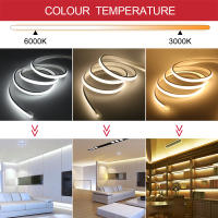 GAHADA Luz de Tira LED COB de Alta Brillo 288Leds/m Impermeable Cinta Flexible - details 1