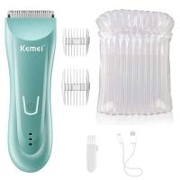 Recortador de pelo eléctrico para hombres y mujeres, afeitadora de bolas púbicas recargable y afeitadora corporal, lavable, para la ingle - details 2