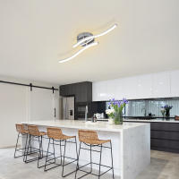 Goeco Lámpara de Araña LED Moderna Iluminación Interior Nórdica Instalada en Techo - details 2