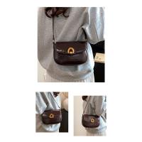 Moda Casual De Gran Capacidad Retro Aceite Cera De Cuero De Un Hombro Pequeño Crossbody Bolso De Las Mujeres - details 2
