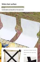 Sillas de pesca portátiles, plegables, ligeras, para viajes, muebles de exterior, paseos por la naturaleza, VIES, playas y jardines - details 11