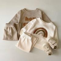 Conjunto Casual de Otoño para Bebés Nacidos Recién TOP de Manga Larga+Pantalones Sueltos para Niños y Niñas Conjunto de Ropa para Maternidad de Corea del Sur - details 6