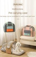 Mochila con diseño de cachorro para perro, bolsa de transporte multifuncional para mascotas, tienda de campaña, portador d - details 0