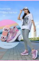 Nuevo modelo 2025 Patines deportivos en línea de 4 ruedas para niños, zapatillas deportivas de buena calidad para interiores, a la moda. - details 7