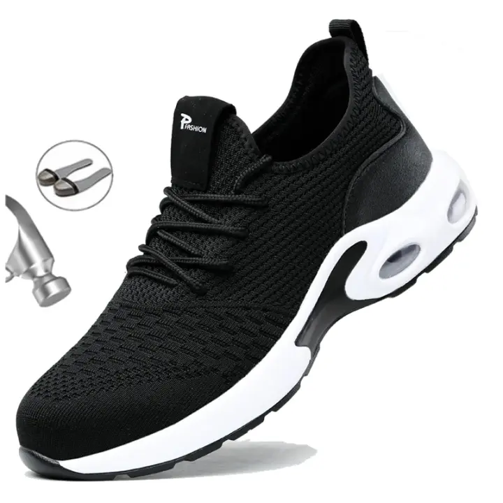Zapatos de Seguridad Ligeros para Hombre Zapatillas de Trabajo con Punta de Acero - 1