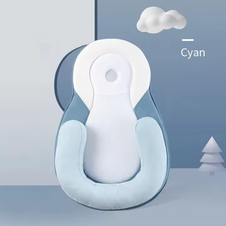 Protector de cabeza de bebé, almohada moldeadora para recién nasido, de viaje, para dormir de lado, almohadas de Lactancia, saco de alimentación infantiderame - 1