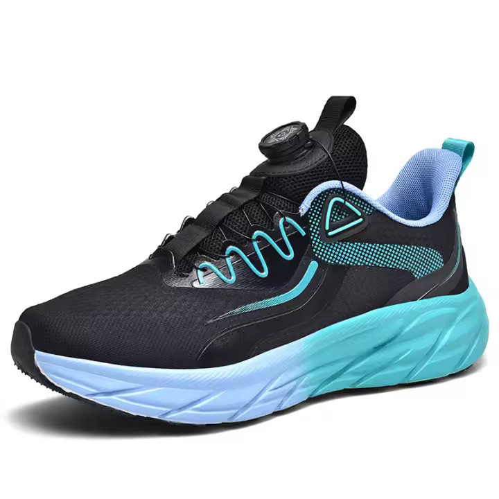 Zapatillas de baloncesto de gran tamaño para hombre, calzado deportivo transpirable con malla antideslizante y absorbente - 1