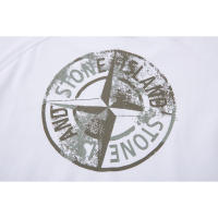 Camiseta de manga corta de alta calidad para hombre de Hip-Hop, camiseta de verano de manga corta de moda, bordado de Stone Island - details 5