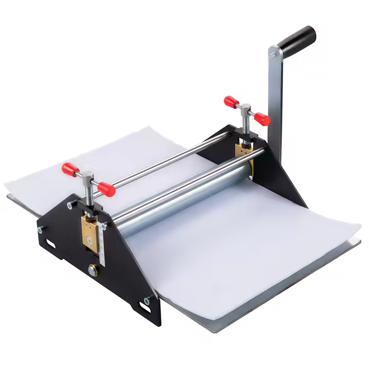 SucceBuy Prensa de grabado básica, tamaño de impresión de 11 pulgadas de largo x 10 pulgadas de ancho x 6,8 pulgadas de alto, construcción totalmente metálica, profesional para grabado y grabado monotipo - Título de Amazon - 1