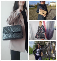 Bolso cruzado de cuero PU con hilo de bordado para mujer, bolso de cadena para hombro, bolso de mujer de marca de gran capacidad - details 34