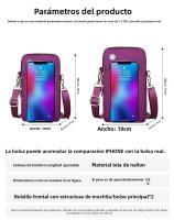 Versátil Otoño Invierno nuevo bolso para teléfono bandolera pequeño bolso de mano portátil para mujer monedero pequeño bolso de hombro bolso para teléfono multicapa - details 4
