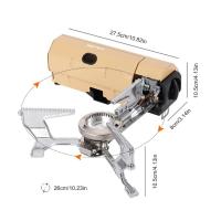 Estufa de Gas Portátil de Acero Inoxidable 2670W, Quemador de Gas para Picnic al Aire Libre, Cocina de Viaje, Cocina a la Parrilla, Sistema de Calefacción - details 11