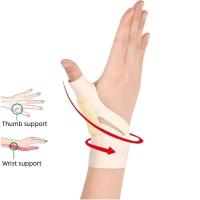 Muñequera protectora de compresión elástica suave, Protector de pulgar Spica Spt, muñequera ligera para deportes de gimnasio - details 0