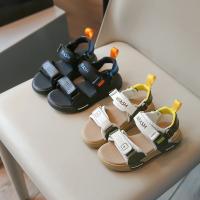 Sandalias antideslizantes para niños y niñas, zapatos de playa informales, versátiles, cómodos y a la moda, suela suave, novedad de verano 2024 - details 1