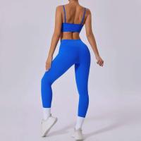 Conjunto Gym 2024, Entrenamiento Deportivo Mujer Yoga Vestido Azul, Café, Azul Marino, Negro, Nuevo - details 13