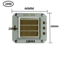 Led RGB High Power COB Flip Chip Lamp Foot Tile 10W 20W 30W 50W RGB Chip Beads Driver Blub Epistar For DIY Spotlight Flood light - details 4