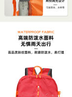 Mochila de montañismo, Mochila plegable ligera para mujer, bolsa de montañismo gruesa impermeable, bolsa de viaje japonesa para exteriores - details 7
