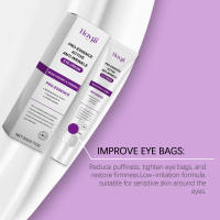 Crema para ojos reafirmante portátil, 20g, antiarrugas, firme, se desvanece, líneas finas, ojeras, antihinchazón, brillo e hidratación, crema para ojos - details 5